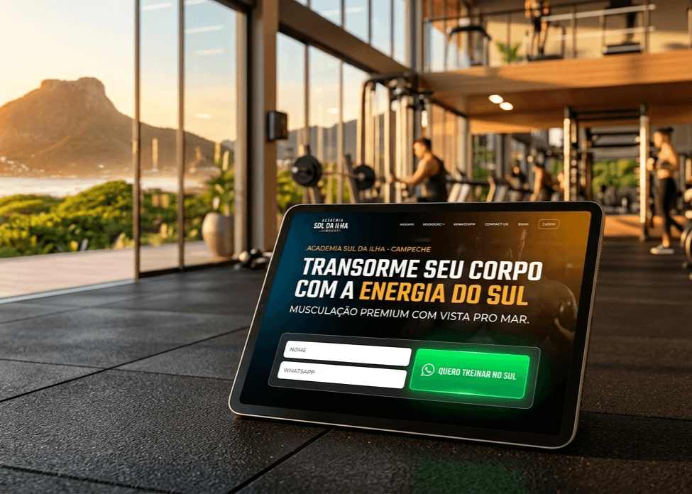 Mockup — Landing Page